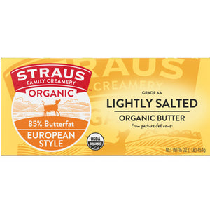 Organic Salted Sweet European Style Butter