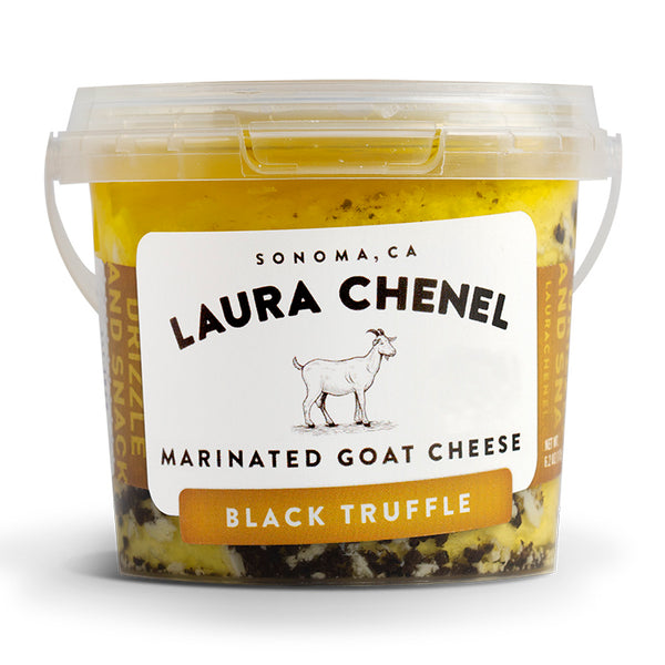 Marinated Goat Cheese - Black Truffle